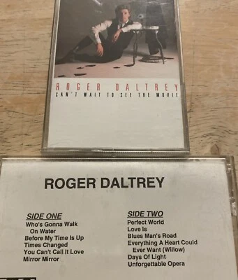 The Who PROMO Cassette Lot (2) Roger Daltrey Rocks In The Head/Cant Wait 2 See.. - Image 1 of 4