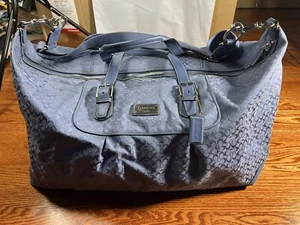 COACH VOYAGE SIGNATURE CABIN DUFFLE BAG LUGGAGE SUITCASE TRAVEL TOTE - Picture 1 of 17