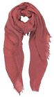 Cotton Blend Chic Ladies Crinkle Distressed Scarves Wrap Scarf /Fringed Edges