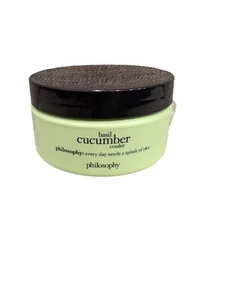 PHILOSOPHY GLAZED BODY SOUFFLE BASIL CUCUMBER COOLER 8 oz New Not Sealed - Picture 1 of 2