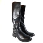 Style & Co. Womens Marilee Moto Dressy Mid-Calf Boots, Black, Size 9M