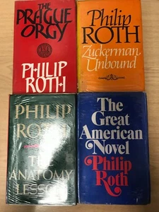 Phillip Roth: 1st edition books: Job lot of 4  - Picture 1 of 3