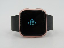 Fitbit Versa Fitness Smartwatch Peach Rose Gold Aluminium
