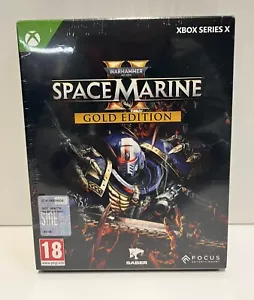 WARHAMMER 40000 SPACE MARINE II - GOLD EDITION XBOX SERIES X NEW FACTORY SEALED - Imagen 1 de 6