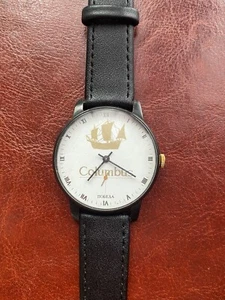 Pobeda Columbus big mechanical USSR Soviet wristwatch RARE dial - Picture 1 of 7