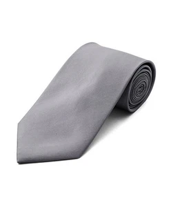 Lord R Colton Satin Silk Tie - Pewter Gray Necktie - $79 Retail Brand New - Picture 1 of 1
