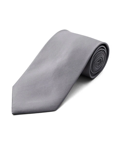 Lord R Colton Satin Silk Tie - Pewter Gray Necktie - $79 Retail Brand New - Image 1 of 1