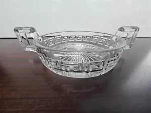 Heisey Greek Key Jam/Jelly Dish * Very Rare* - Picture 1 of 8