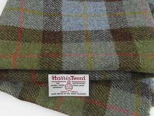 Harris Tweed Fabric & labels 100% wool Craft Material - various Sizes code.nov34 - Picture 1 of 1