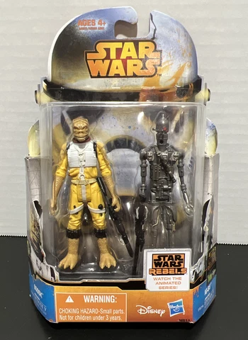 Star Wars Rebels  MS11- BOSSK and IG-88 - 3.75" Action Figures Cover