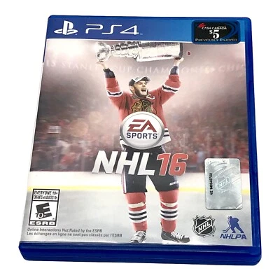 NHL 16 Sony PlayStation 4 - 2015 National Hockey League EA Sports PS4  - Image 1 of 4