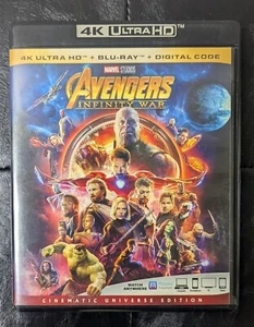 Avengers Infinity War 4k Ultra HD + Blu-ray + Digital Code - Imagen 1 de 3