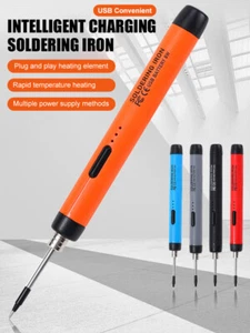 USB Portable Intelligent Soldering Iron Multifunctional Soldering Welding Pen - Picture 1 of 26