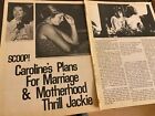 Jacqueline Kennedy, Jackie, Caroline, Three Page Vintage Clipping