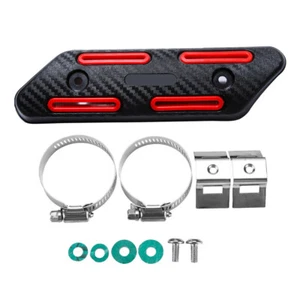 Motorcycle Exhaust Heat  Protector Retrofit CRF Motorbike Universal Y7A2 - Picture 1 of 8