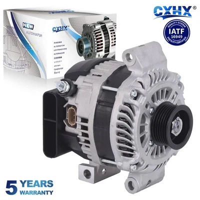 Alternator for Mazda 5 2012 2013 2014 2015 CX-7 2007-2012 110A 12V CW 6-Groove - Image 1 of 4