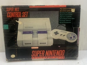 Caja Nintendo Snes vintage {VACÍA SIN CONSOLA} - Imagen 1 de 11