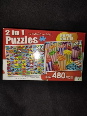 LPF Puzzles 480 PCs 2 In 1 - Image 1 of 4