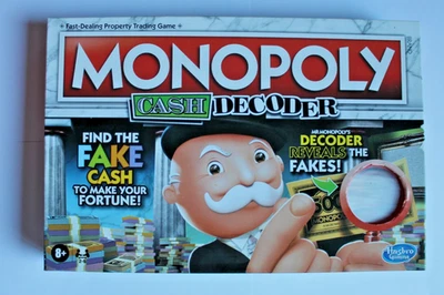 Monopoly Cash Decoder Board Game by Hasbro 2021 - (8yrs+)  ~ Complete Used Once - Image 1 of 4