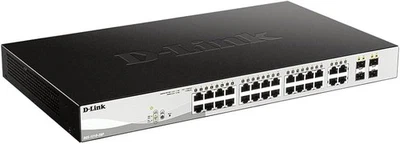 D-Link DGS-1210-28P 28-Port PoE Gigabit Web Smart Switch - Image 1 of 4