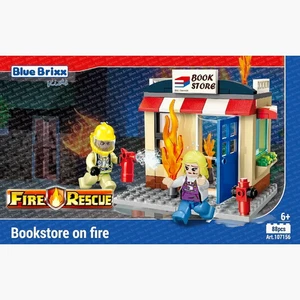 Blue Brixx 107156 Brennender Bücherladen - Bild 1 von 2
