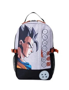 Dragon Ball Z - Gohan - 18" Rucksack - Farbe Grau/Schwarz. Laptop Rucksack - Bild 1 von 5