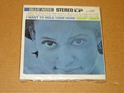 GRANT GREEN-LITTLE LP BLUE NOTE L4202 SEALED/INSERTS-I WANT TO HOLD YOUR HAND 7" - Image 1 of 4
