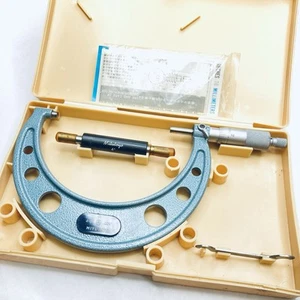 Mitutoyo 103-181 Outside Micrometer 4-5" Range, 0.001" Grad w/Case - Japan - Picture 1 of 17