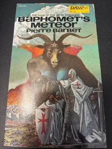 Baphomet’s Meteor by Pierre Barbet 1972 1st Print Daw PB w/misprint - Picture 1 of 11