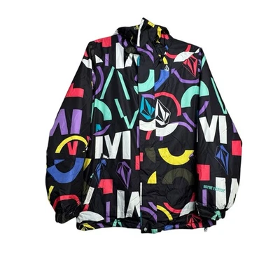 VOLCOM Thermonite 8000MM Ski and Snowboarding Jacket Women’s M multicolor black - Image 1 of 4
