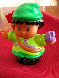 Figura Robin Hood 2003 Mattel, Fisher-Price Little People, 2-1/2" x 2-1/4" - Imagen 1 de 9