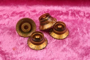 Relic Tophats CAB Dorado, Tintado Set de 4 se adapta a CTS Potis se adapta a Gibson® - Imagen 1 de 4