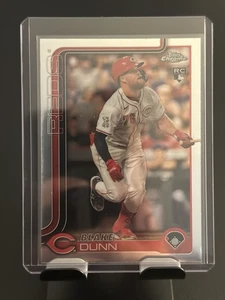 2025 Topps Chrome Blake Dunn #161 (RC) Cincinnati Reds Baseball Card - Picture 1 of 2