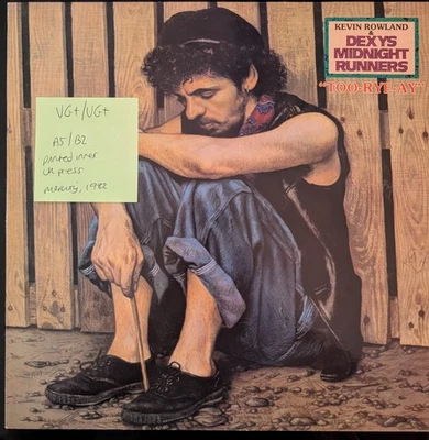 Dexys Midnight Runners Too-Rye-Ay Vinyl Record VG+/VG+ MERS 5 1982 - Image 1 of 2