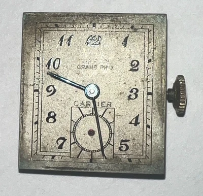 Винтажные часы 17J Vulcain с болтовым механизмом для бега Cartier - Изображение 1 из 2