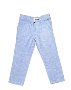 Janie And Jack Linen Cotton Pants Size 4 Pull On NWOT - Picture 1 of 4
