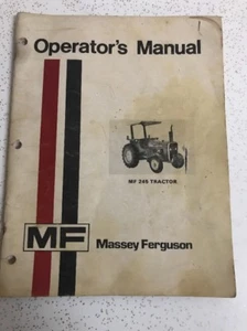 Used Vintage Massey Fergusson MF-245 Tractor Operator’s Manual - Bild 1 von 5