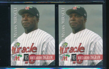 Lot (2) 2005 Grandstand #40 Riccardo Ingram Fort Myers Miracle (FS38) SWSW6