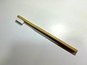 Zahnbürste Bambus Holz Weich nachhaltig umweltfreundlich organic recycelbar - Bild 1 von 7