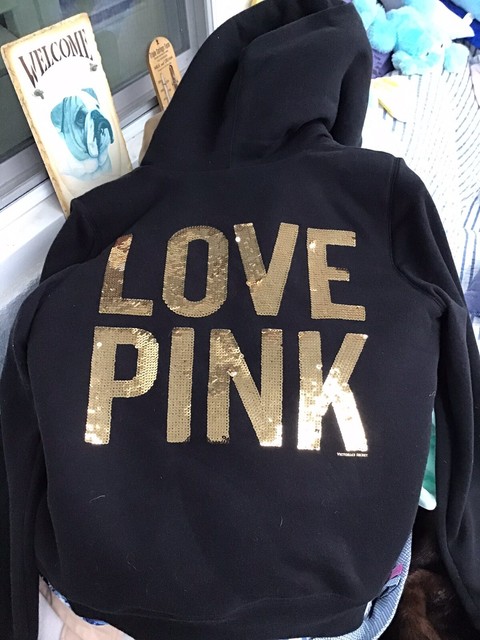 Victoria's Secret Pink Leopard Hoodies u0026 Sweatshirts for Women for sale |  eBay