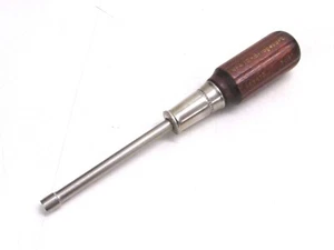 NOS! BRIDGEPORT 3/16" MANICO IN LEGNO DADO DRIVER, #4470, USA, RARO! - Foto 1 di 3