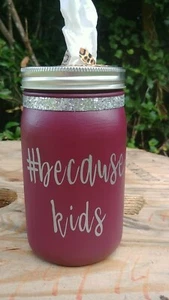 Home Decor Rustic Mason Jar Tissue Holders- Because kids - Picture 1 of 1
