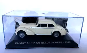 VOITURE TALBOT LAGO T26 RECORD COUPE 1948 VOITURES FRANCAISE D'AUTREFOIS 1/43 - Bild 1 von 3