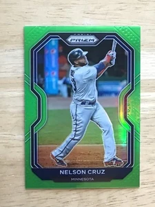 Panini Prizm Nelson Cruz 2021 #200 verde lima Prizm/125 - Imagen 1 de 3