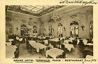 France, Paris, Vue intérieure du restaurant du Grand Hotel Terminus, juin 1934, 