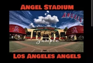 Angel Stadium Los Angeles Angels Flexible Fridge Magnet - BL2 - Picture 1 of 1