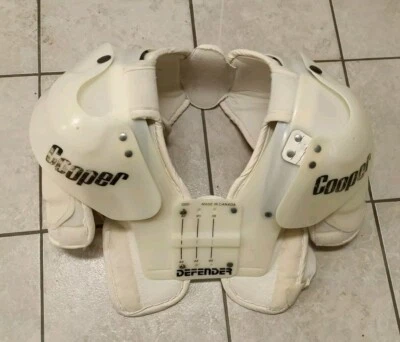Vtg Hockey Cooper Armour Shoulder SBD Defender Adjustable Chest Size SR RARE! - Image 1 of 4