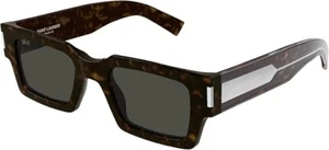 SAINT LAURENT SL 572 001 Black Grey Unisex Medium 50 mm Sunglasses - Picture 1 of 4
