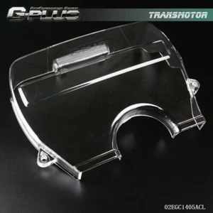 Cubierta de polea transparente de carreras/cubierta de correa de distribución cubierta de engranaje de leva apta para Supra 1JZ - Imagen 1 de 5