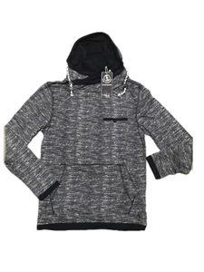 NEU! Herren Pullover schwarz mit Kapuze Hoodie Tasche S M L XL XXL XXXL - Bild 1 von 1